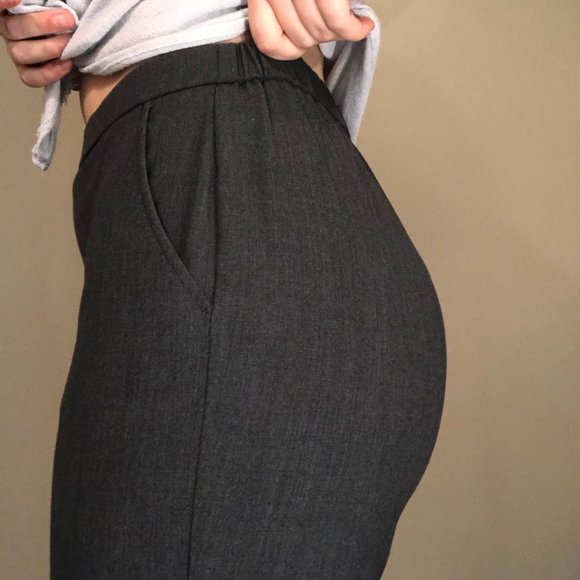 Gray Size 8 Dress Pants - Picture 4 of 7